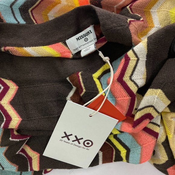 NWT Missoni for Target XL Multicolor Zigzag Knit Dress ‑ Designer Collab - Picture 8 of 8